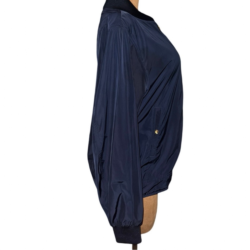 BURBERRY 
Blue Shell Bomber Jacket
Women’s Size XXL - Picture 4 of 14